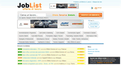 Desktop Screenshot of joblist.it
